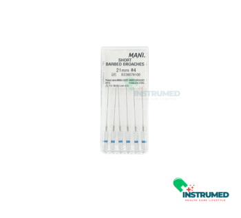 Barbed Broaches Mani Japan Original - Instrumedbd